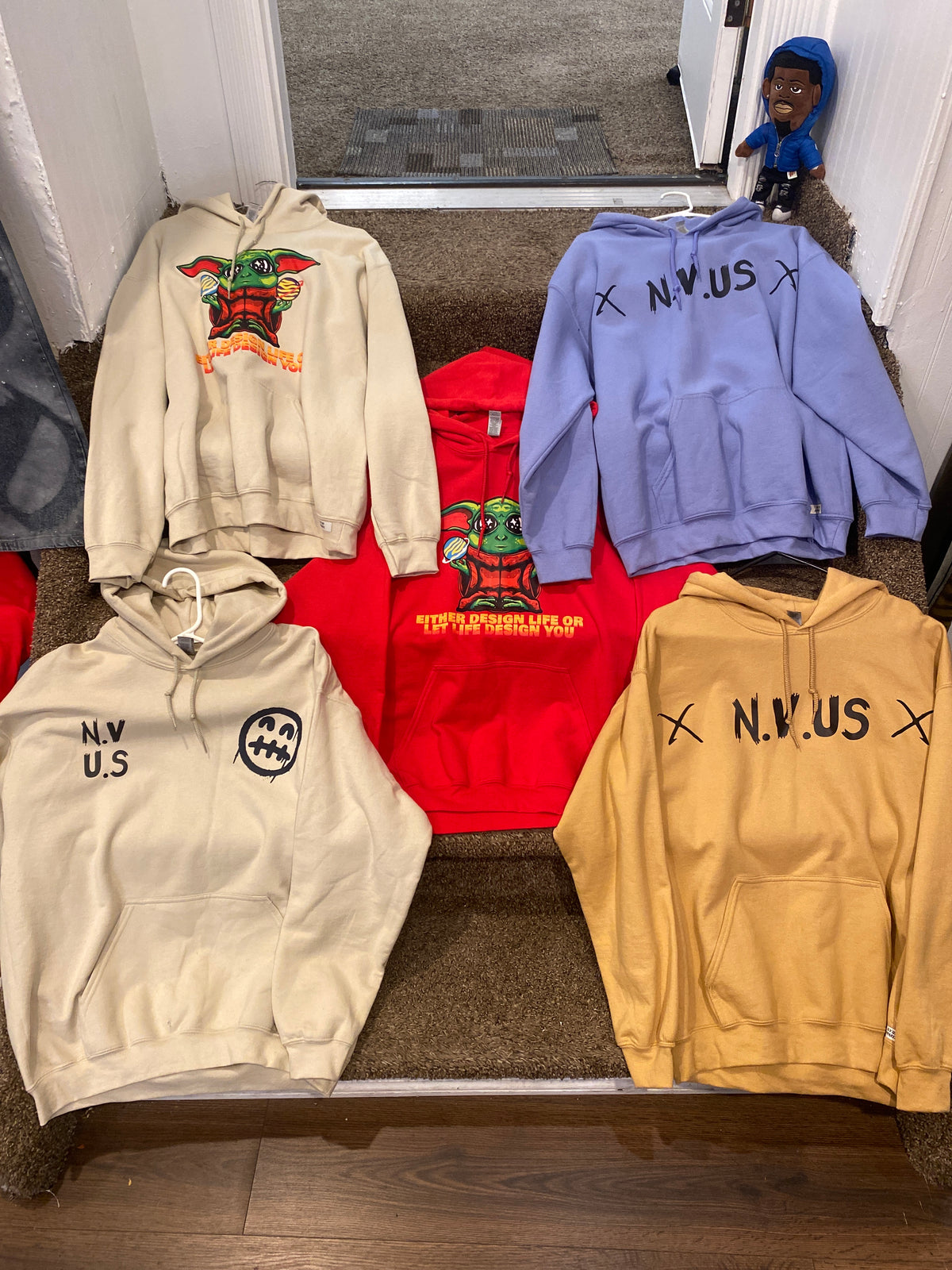 NVUS hoodies