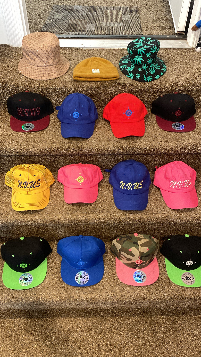NVUS Timberland and bucket hats