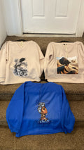 Hoodless hoody sweat shirts
