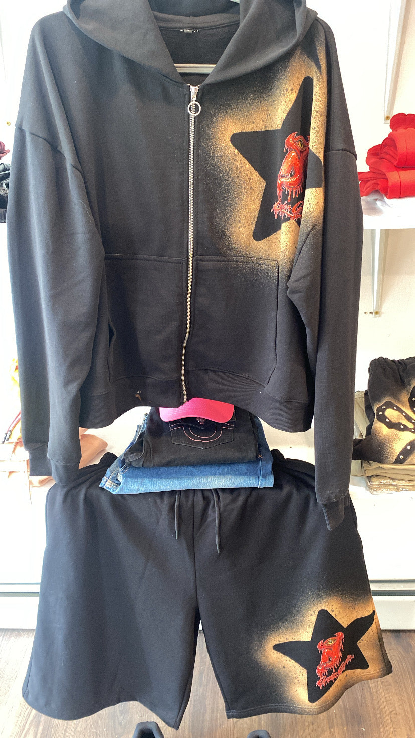 Don domineer short set